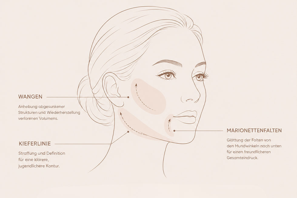 Bereiche Facelifting